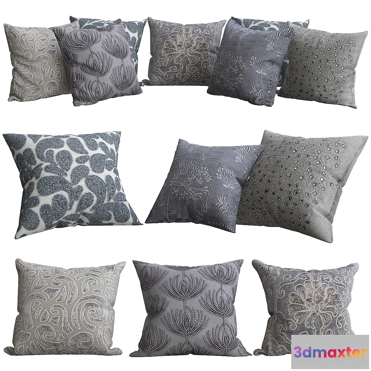 1445554 - Pillows for sofa Premium PRO No. 63 3D Max