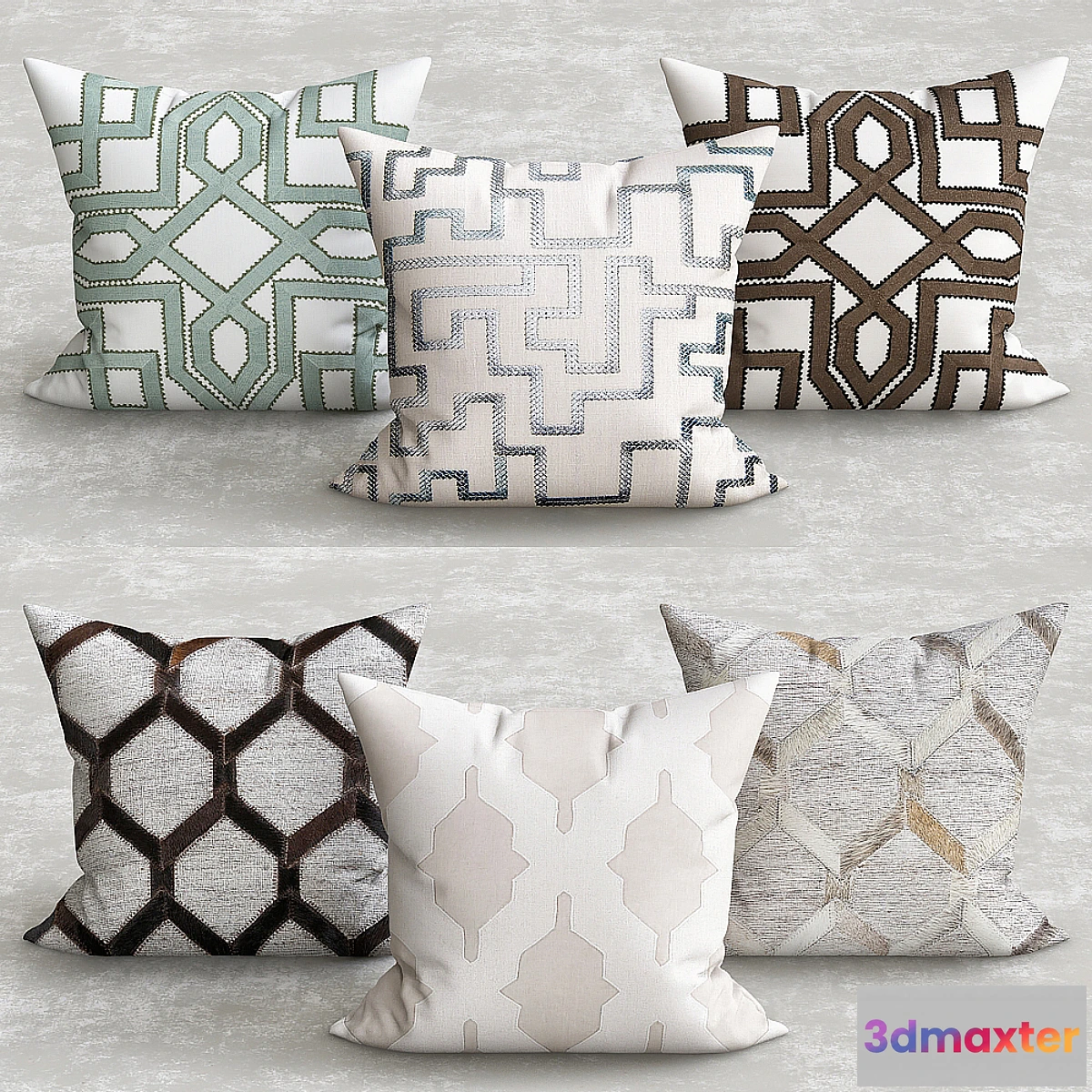 1446834 - Surya pillows_3 3D Max