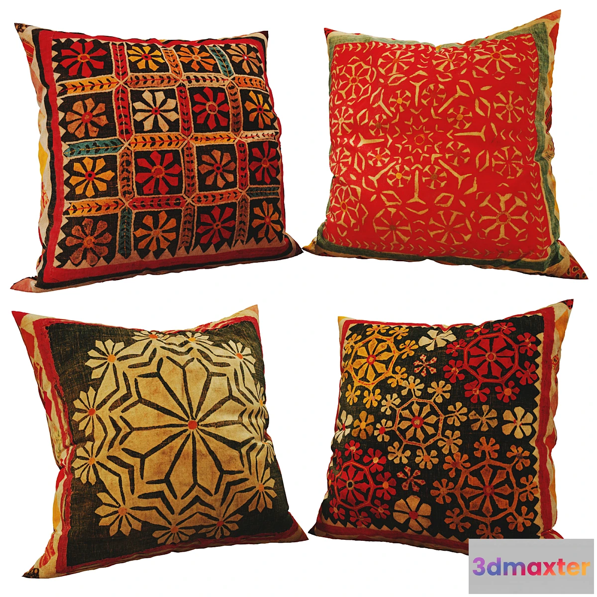 1448604 - Decorative pillows set 179 3D Max