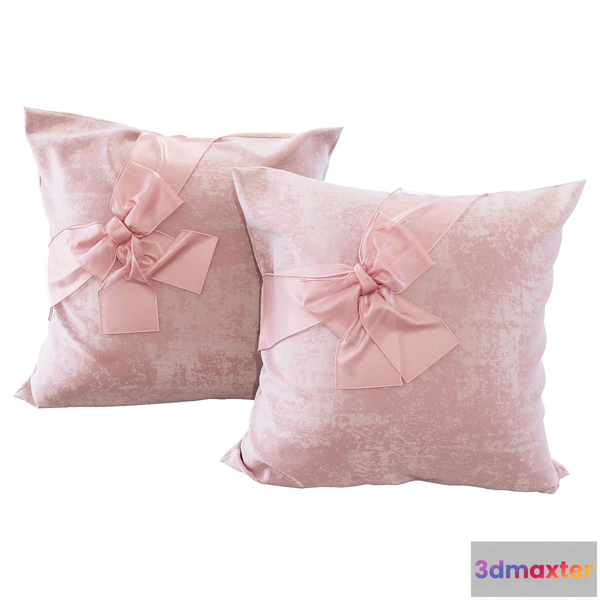 1451206 - Pink pillows with bows (YOU) 3D Max