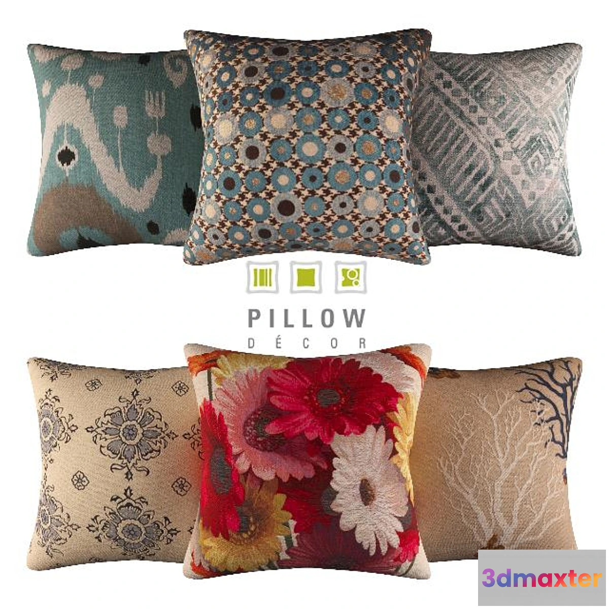 1451336 - pillows.pillowdecor set 16 3D Max