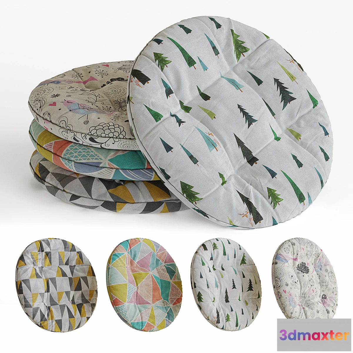 1456600 - Pillows 3D Max