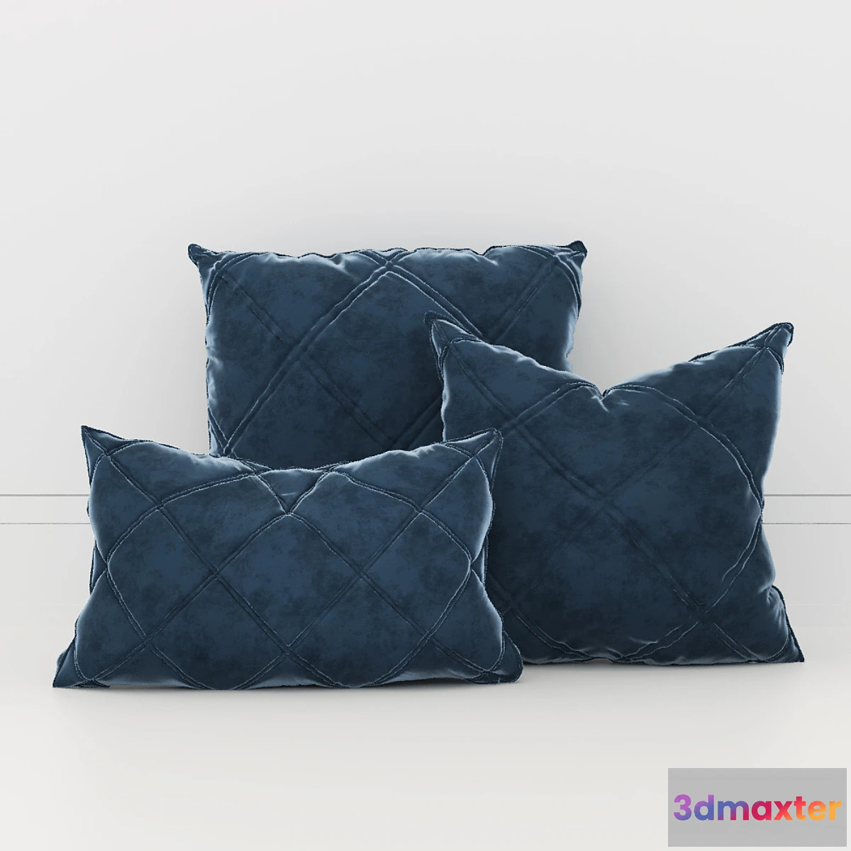 1456632 - LMM Quilted Cushion Set 3D Max