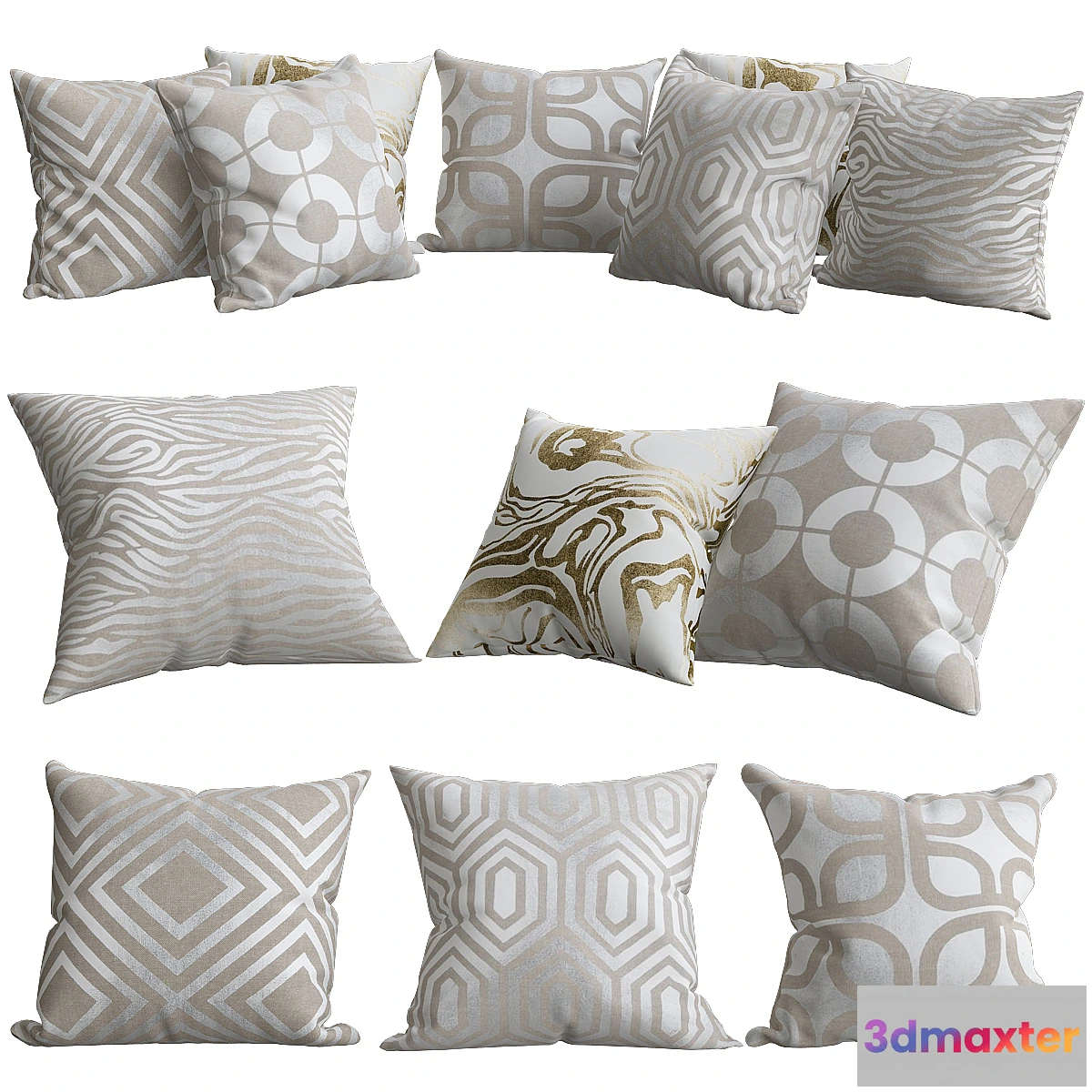 1457312 - Pillows for sofa Premium PRO No. 84 3D Max