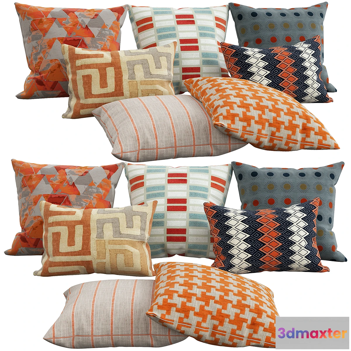 1459418 - Decorative pillows 30 3D Max