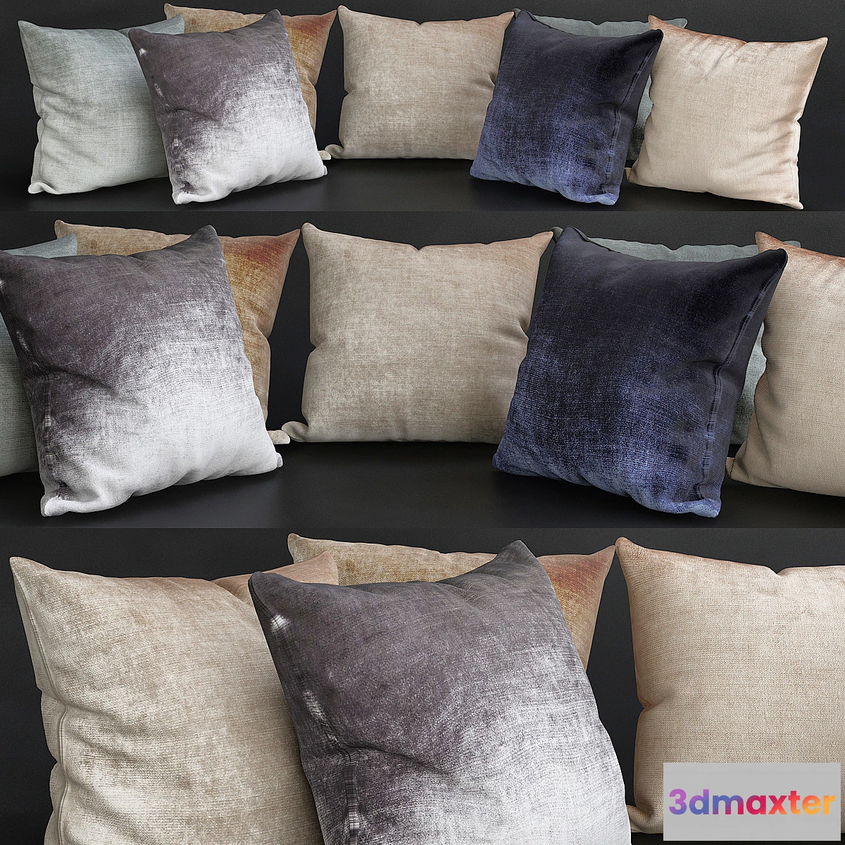 1461922 - Pillows for sofa Premium PRO No. 175 3D Max