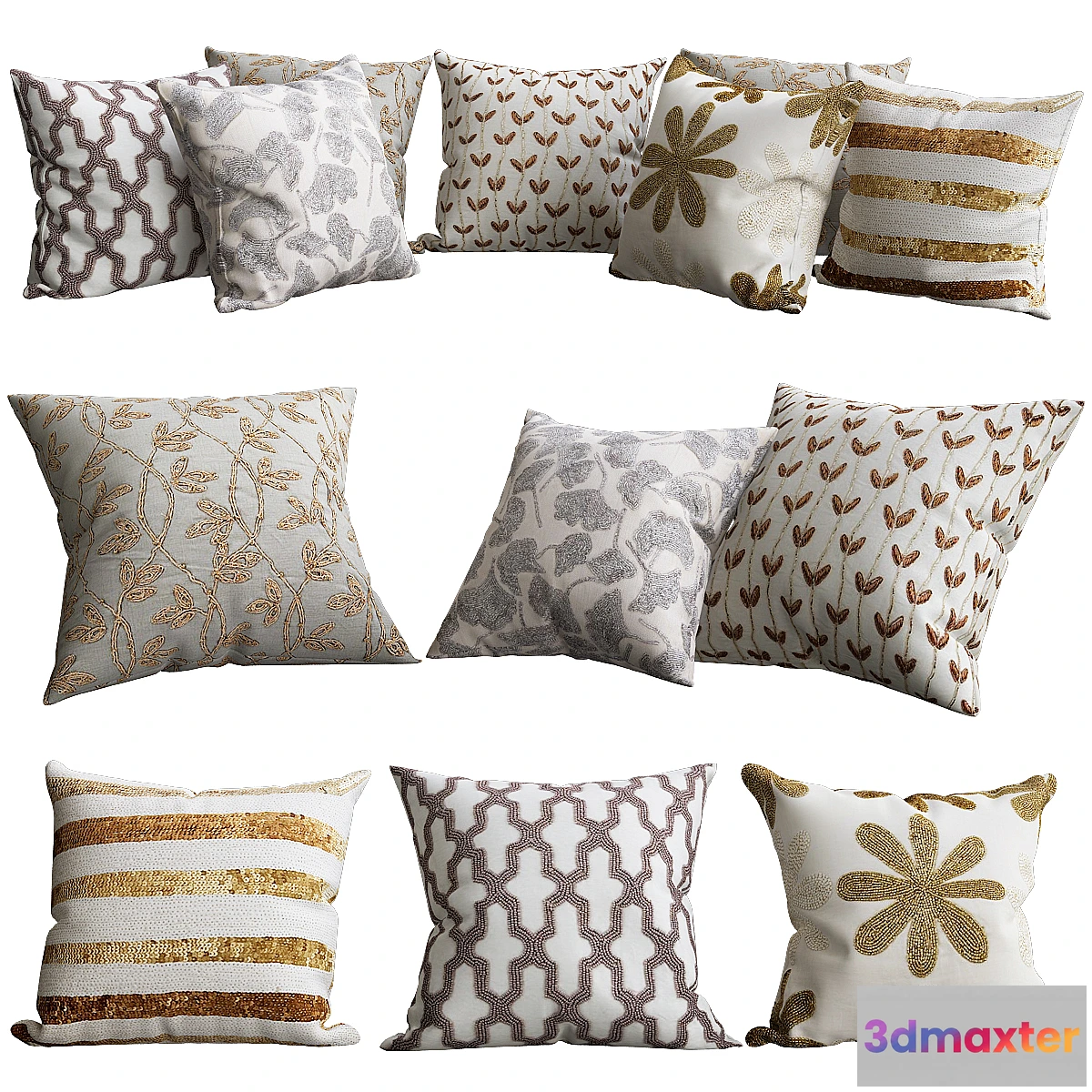 1462660 - Pillows for sofa Premium PRO No. 52 3D Max