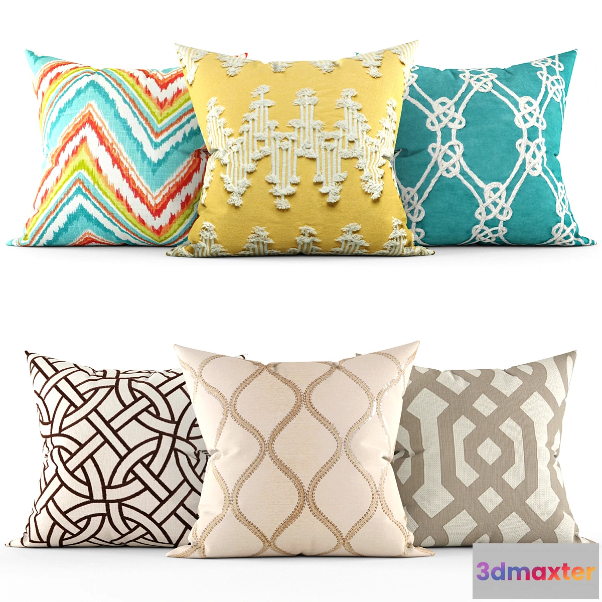 1471724 - Decorative pillows 3D Max