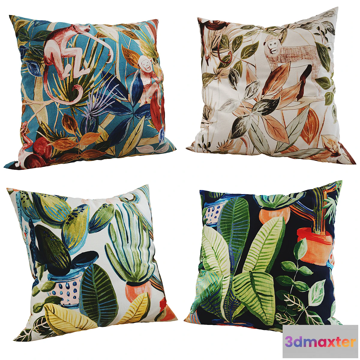 1472410 - Decorative pillows set 171 3D Max