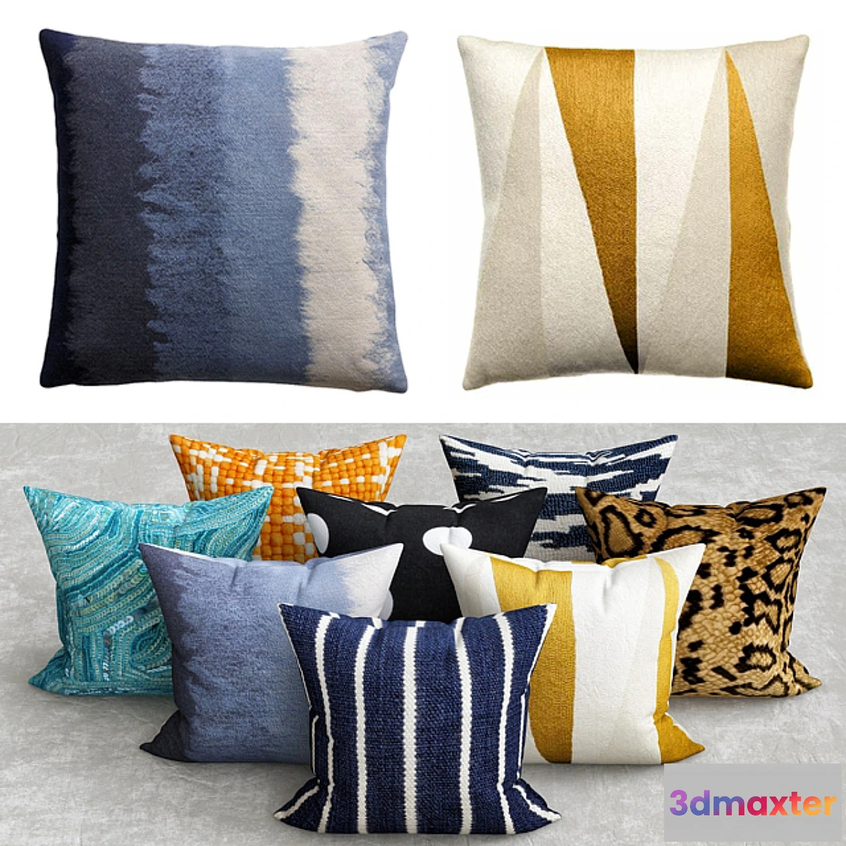 1472832 - pillows collection №2 3D Max