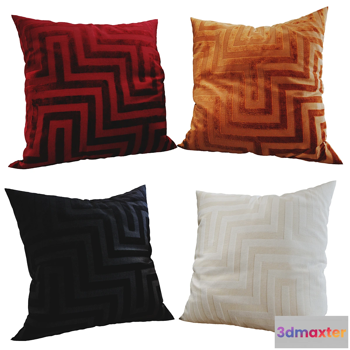 1475378 - Decorative pillows set 221 3D Max
