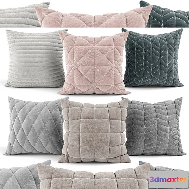1548631 - Decorative Pillows v002 3D Max