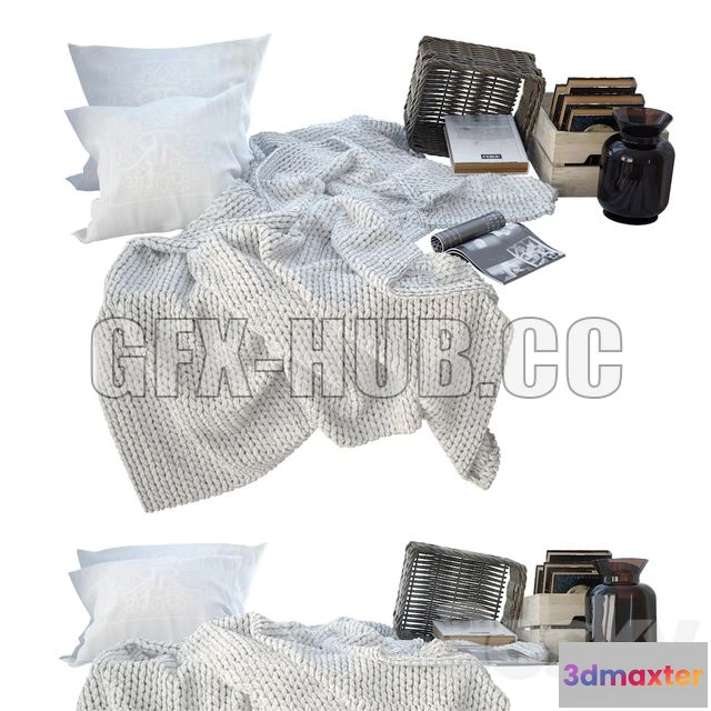 1564502 - Window sill decor 3D Max