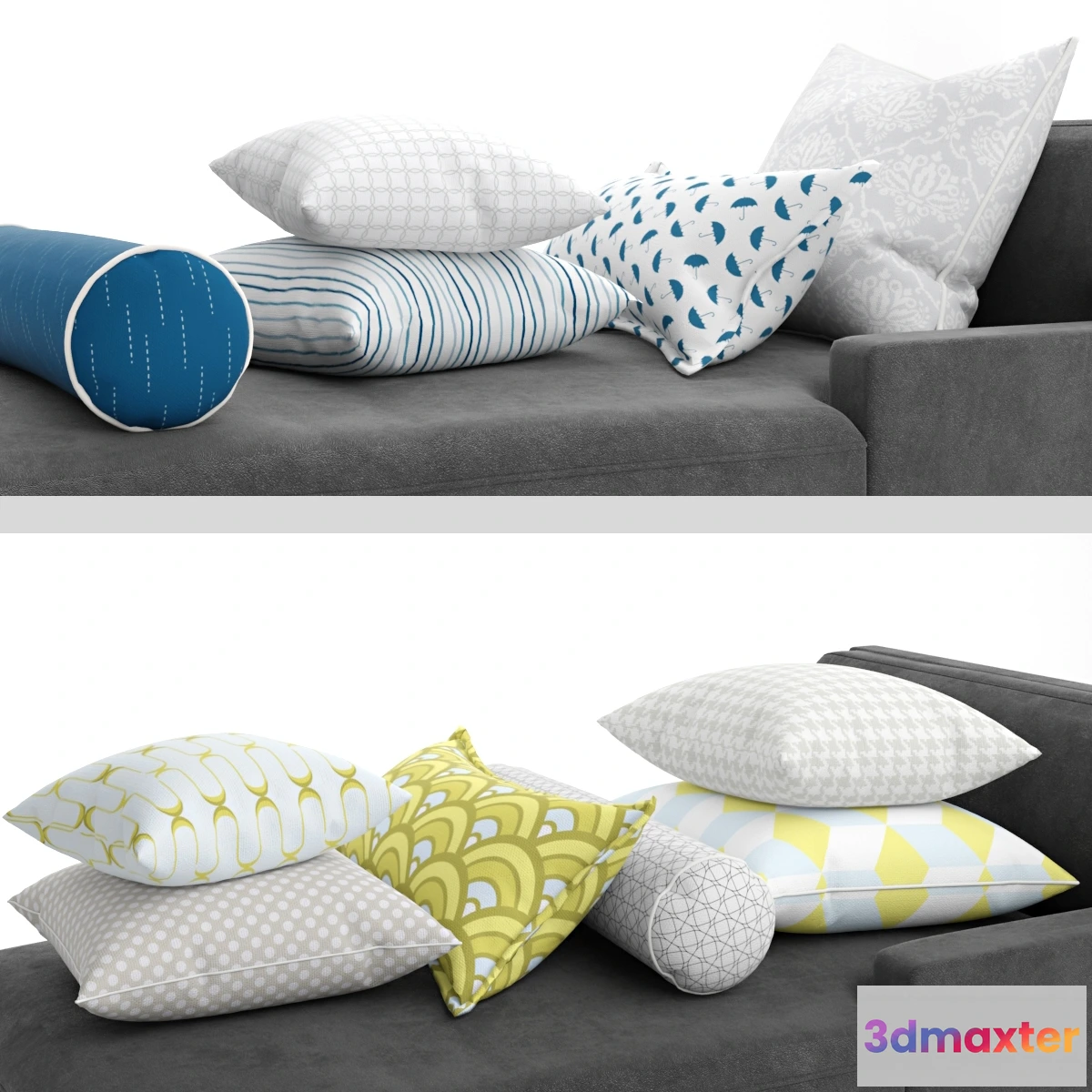 1603590 - decoration - Pillows collection 146 3D Max