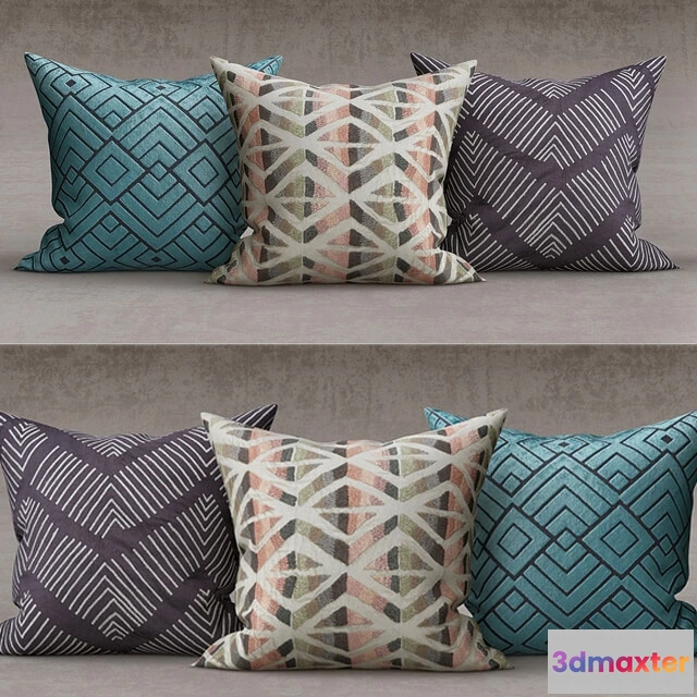 1603680 - decoration - Decorative pillows 3D Max