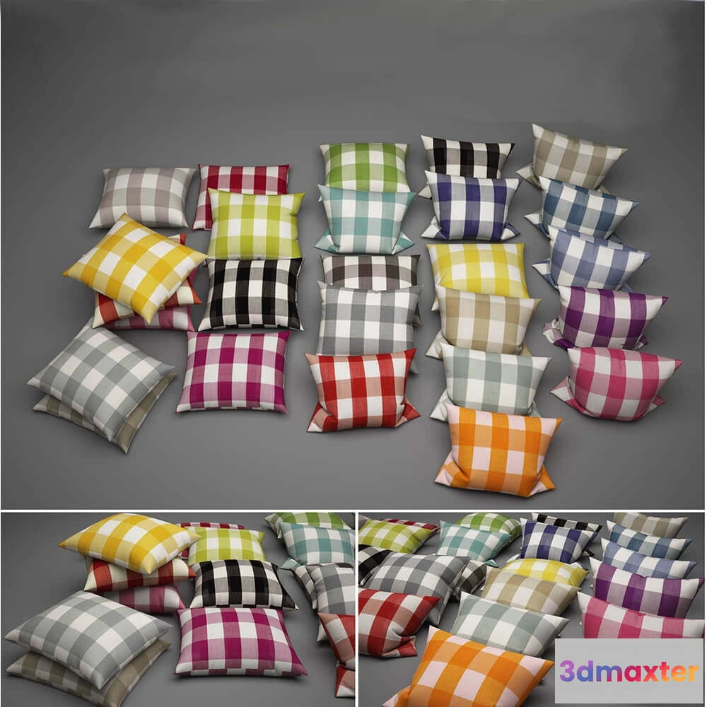 1603684 - decoration - Pillows 24 3D Max