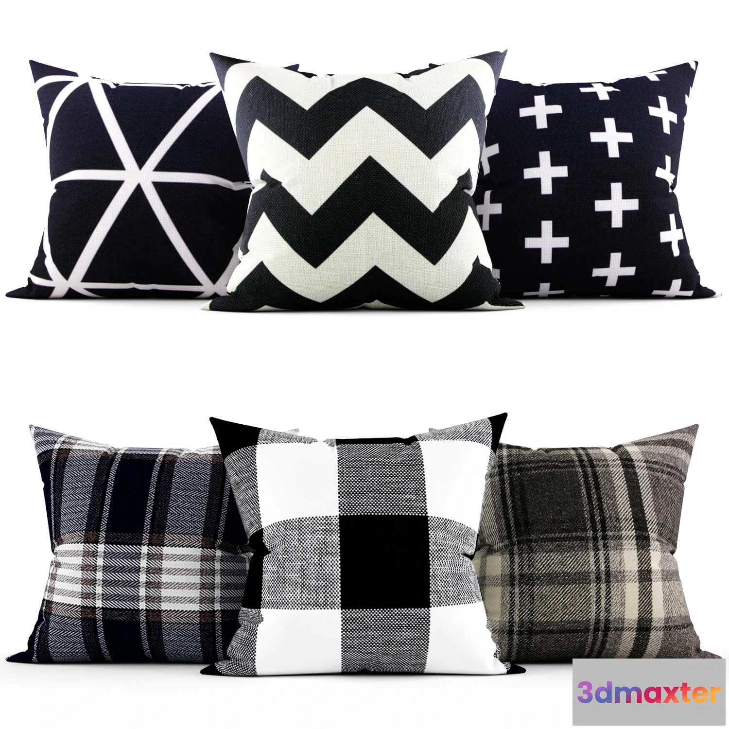 1603698 - decoration - Decorative pillows 98 3D Max