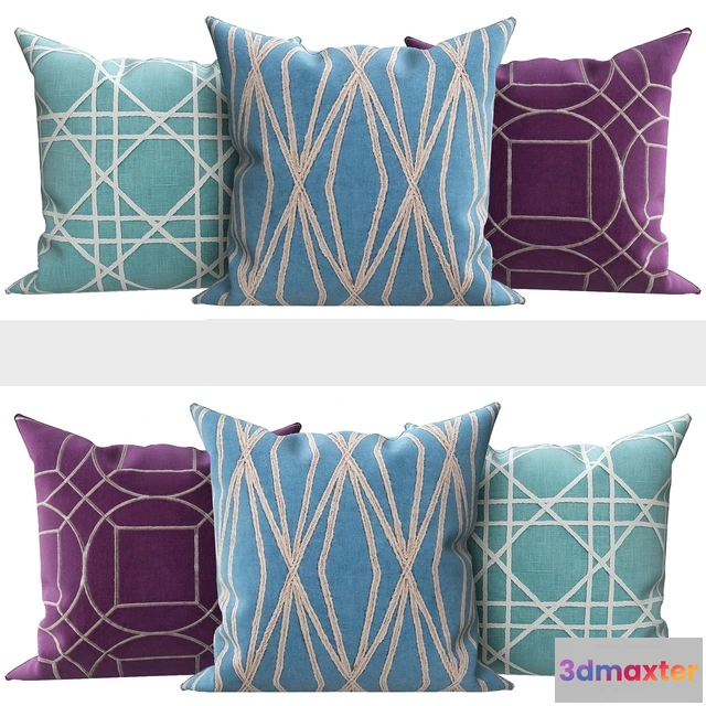 1603712 - decoration - Wayfair shop pillows 3D Max