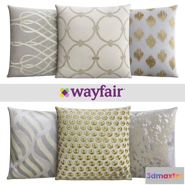 1603734 - decoration - Throw pillows from Wayfair Shop 9 3D Max