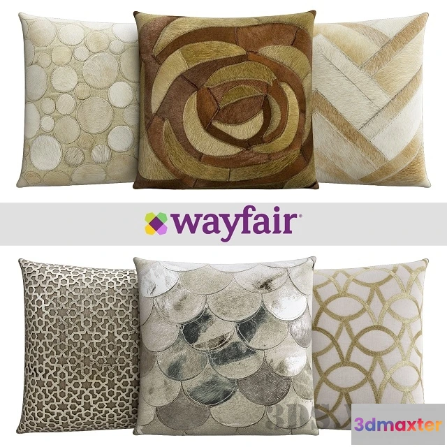 1603738 - decoration - Throw pillows from Wayfair Shop 3 3D Max