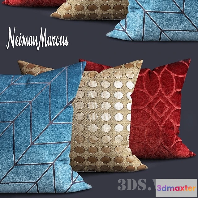 1603750 - decoration - Contemporary pillow Twist 3D Max