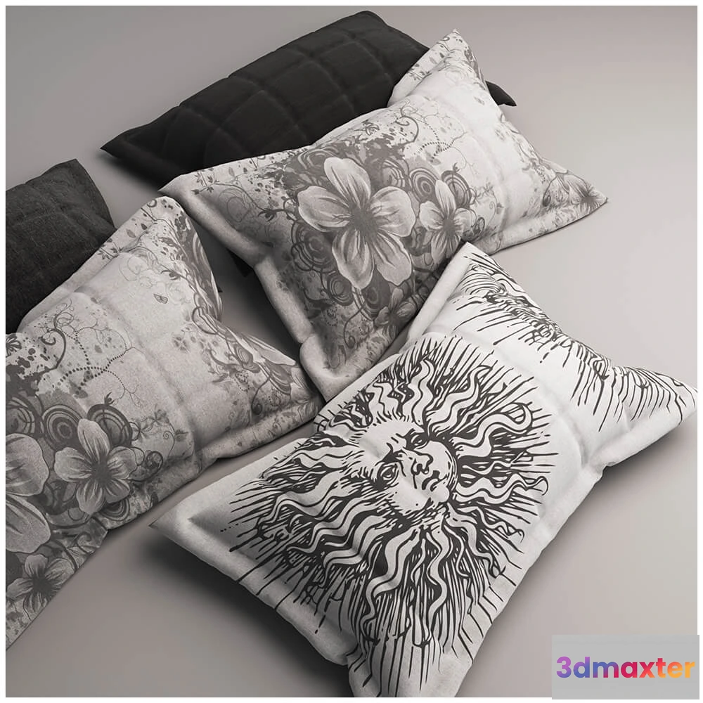 1603796 - decoration - Classic pillows 3D Max