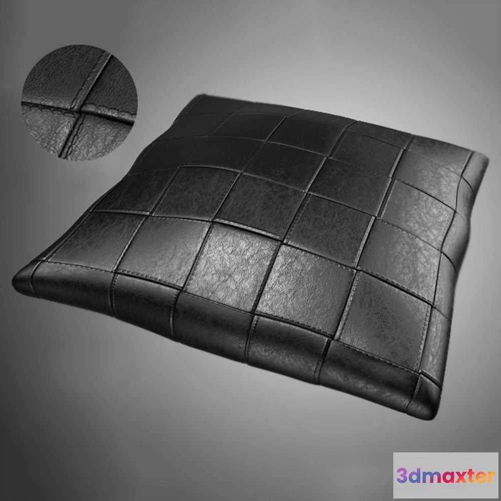 1603802 - decoration - Leather pillow 3D Max