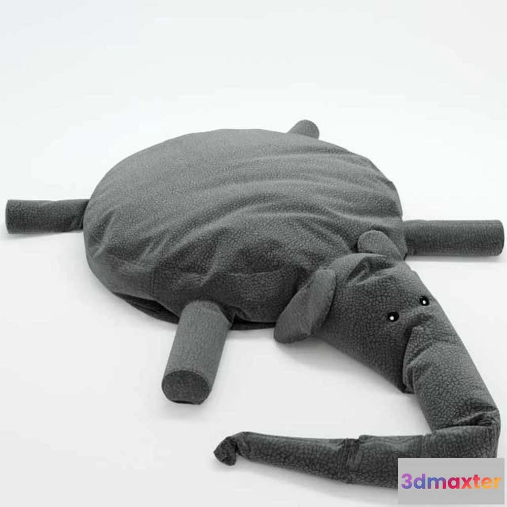 1603822 - decoration - Pillow toy - Elephant 3D Max