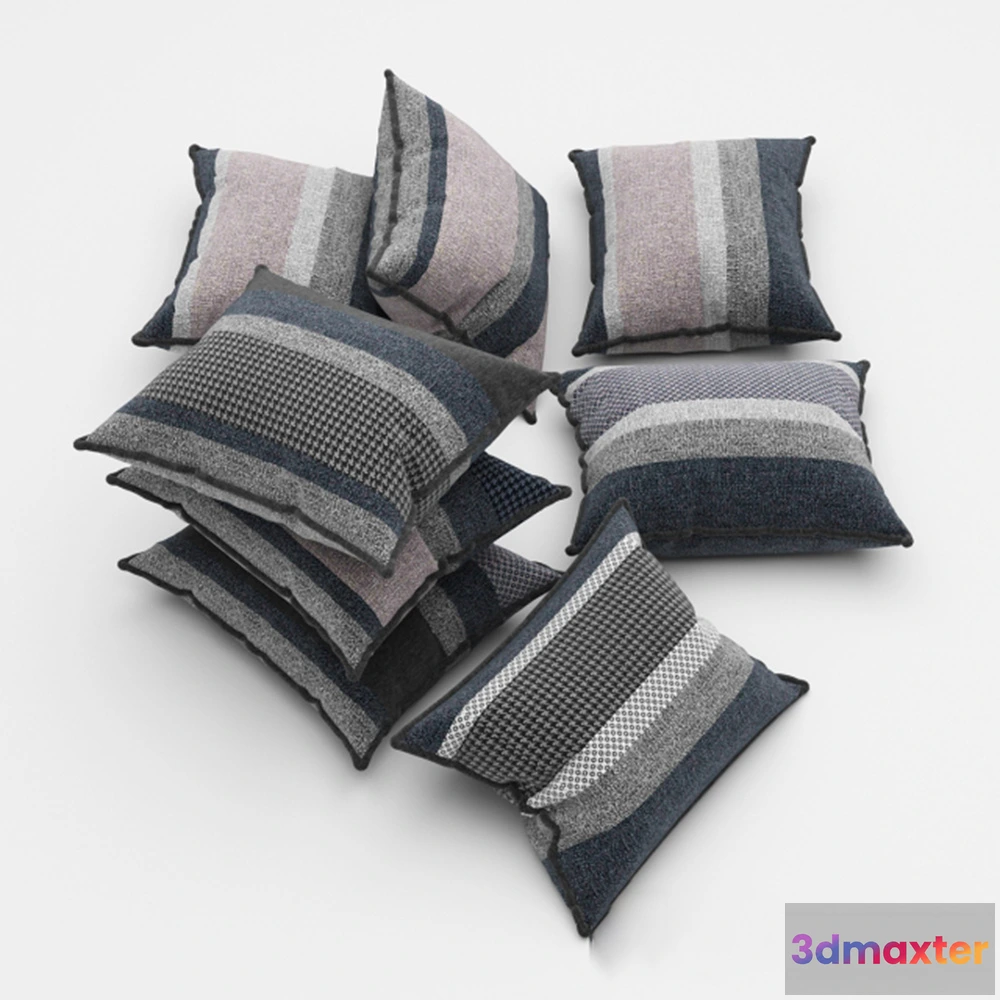 1603830 - decoration - Classic modern pillows 3D Max