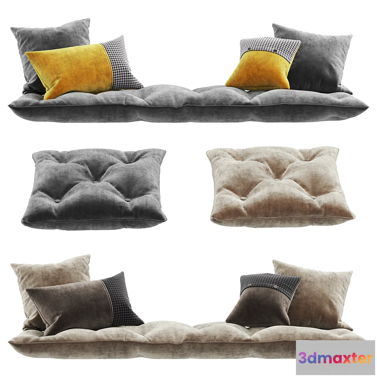 551043 - Seat pillow set 6