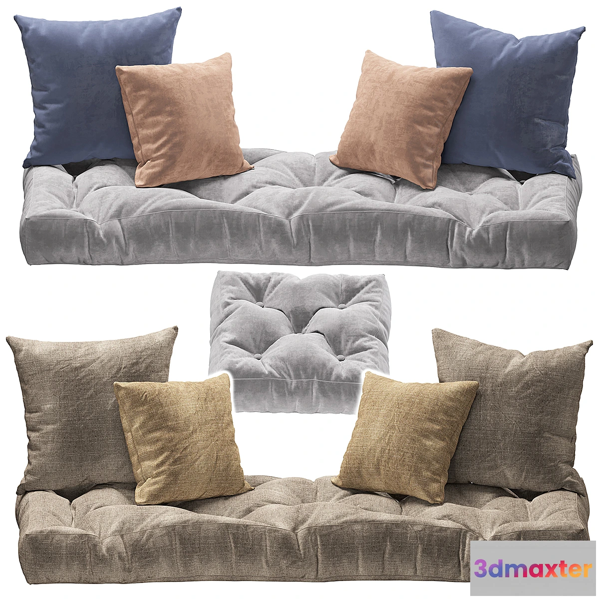 551047 - Seat pillow set 3