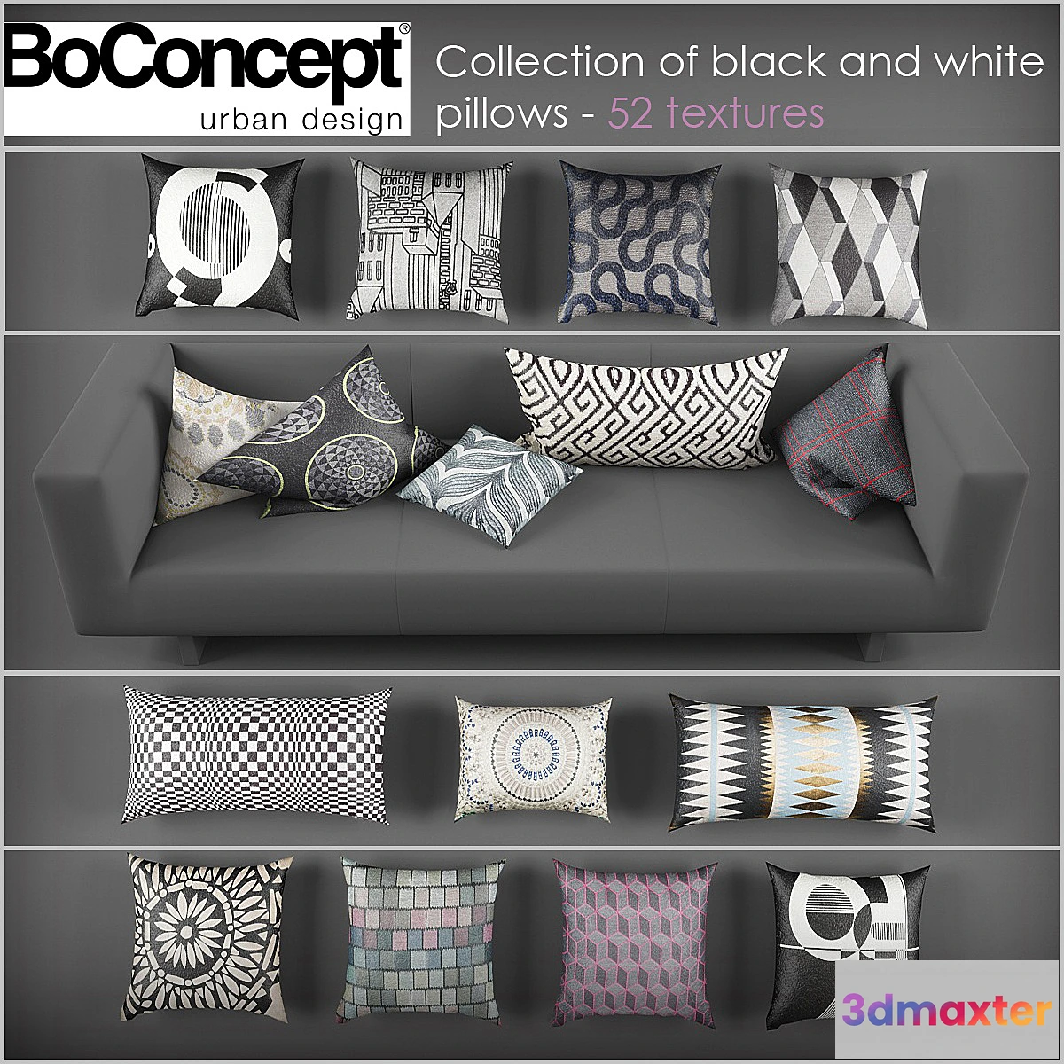 588944 - Collection of pillows # 2 from BoConcept