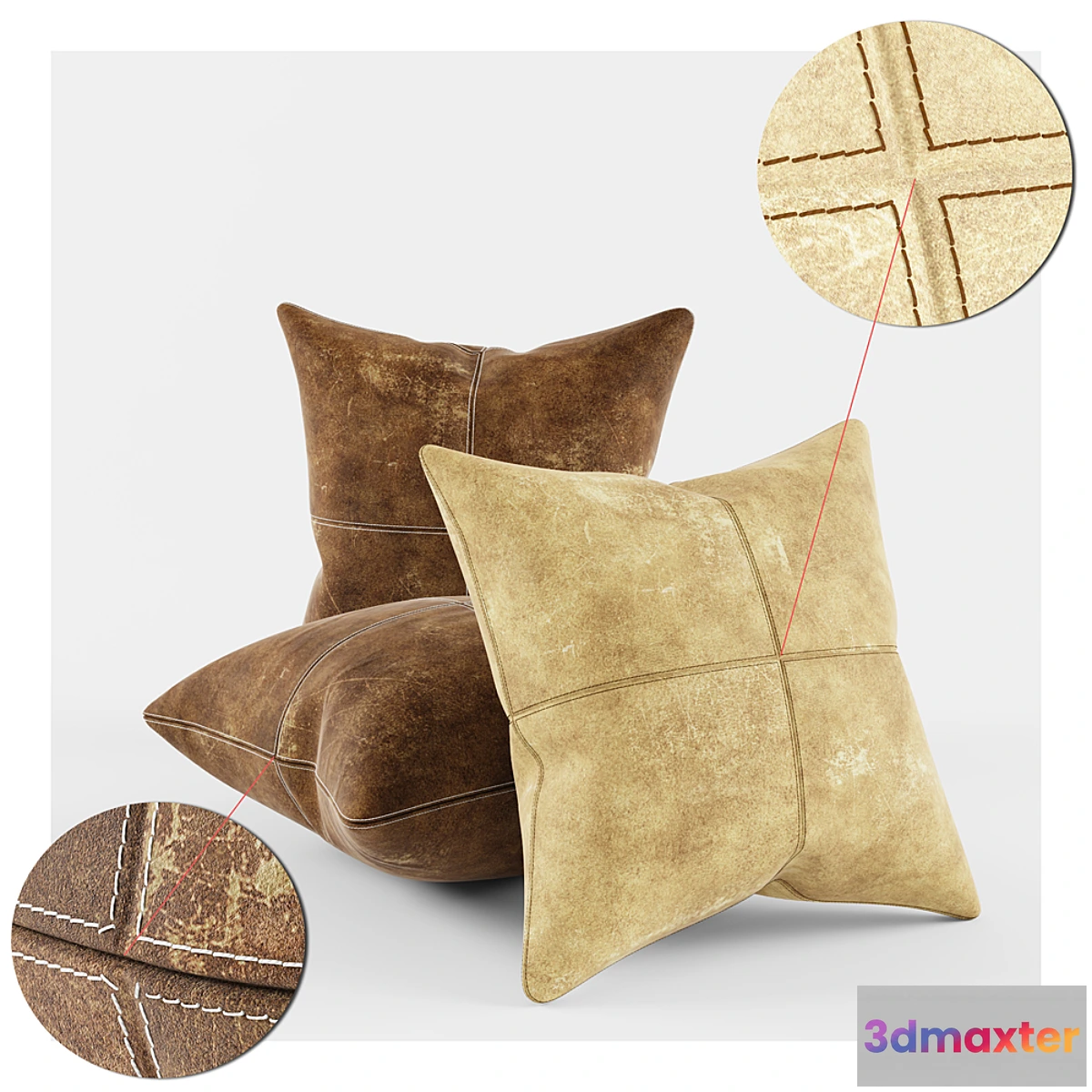 632297 - Leather cushions