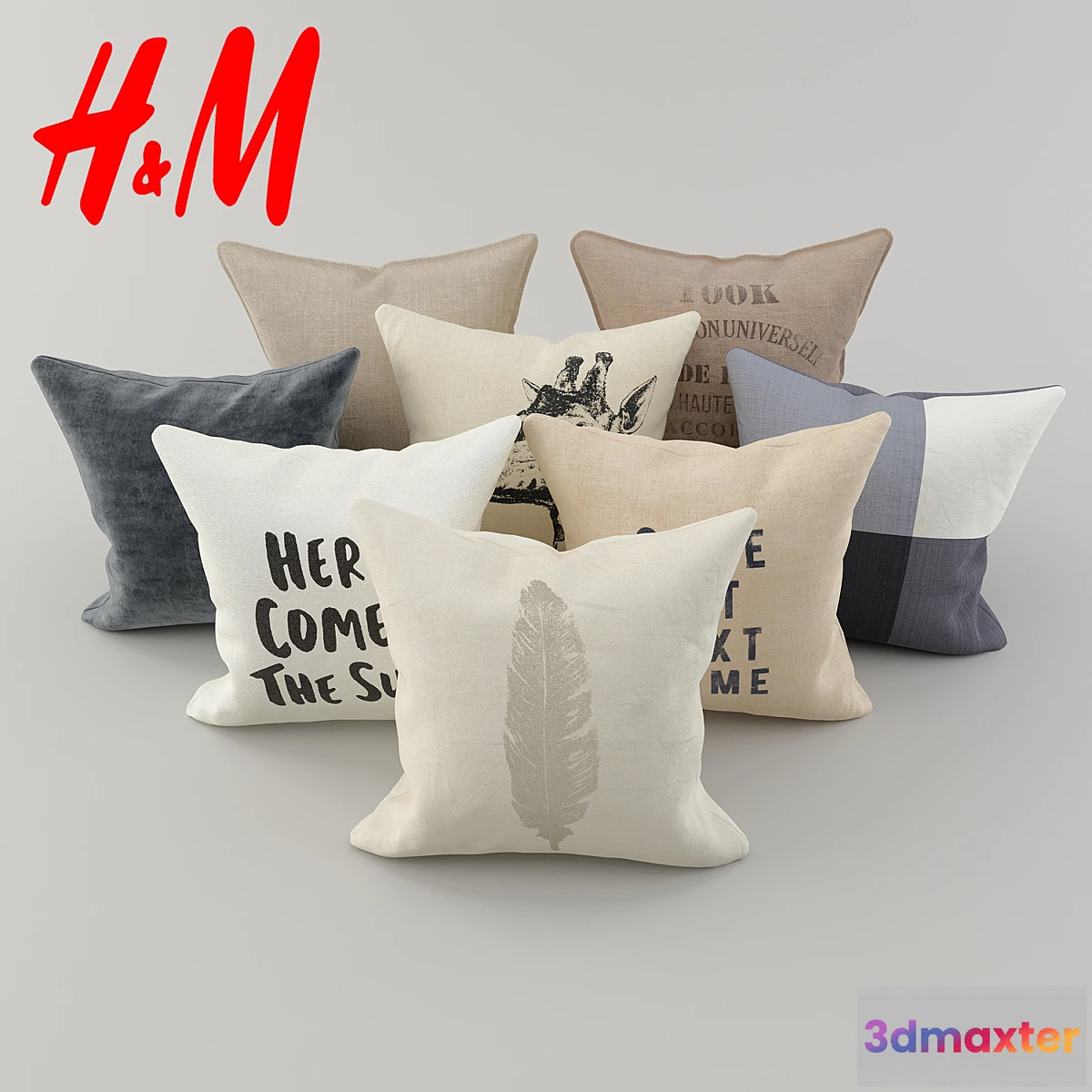 650745 - Cushions from H & M Set 4