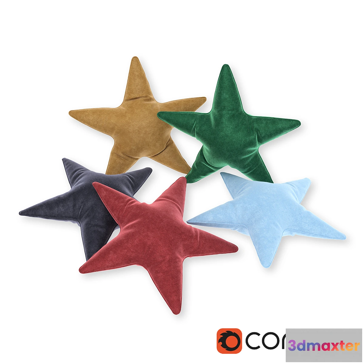 655287 - Decorative cushions-stars