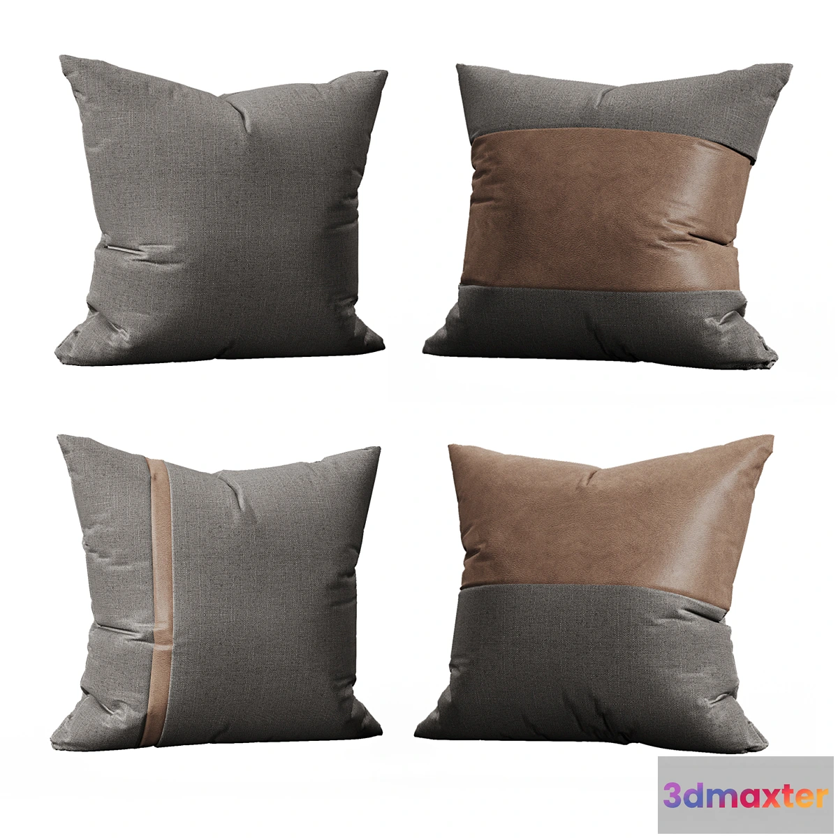 681884 - 4 MODERN PILLOWS
