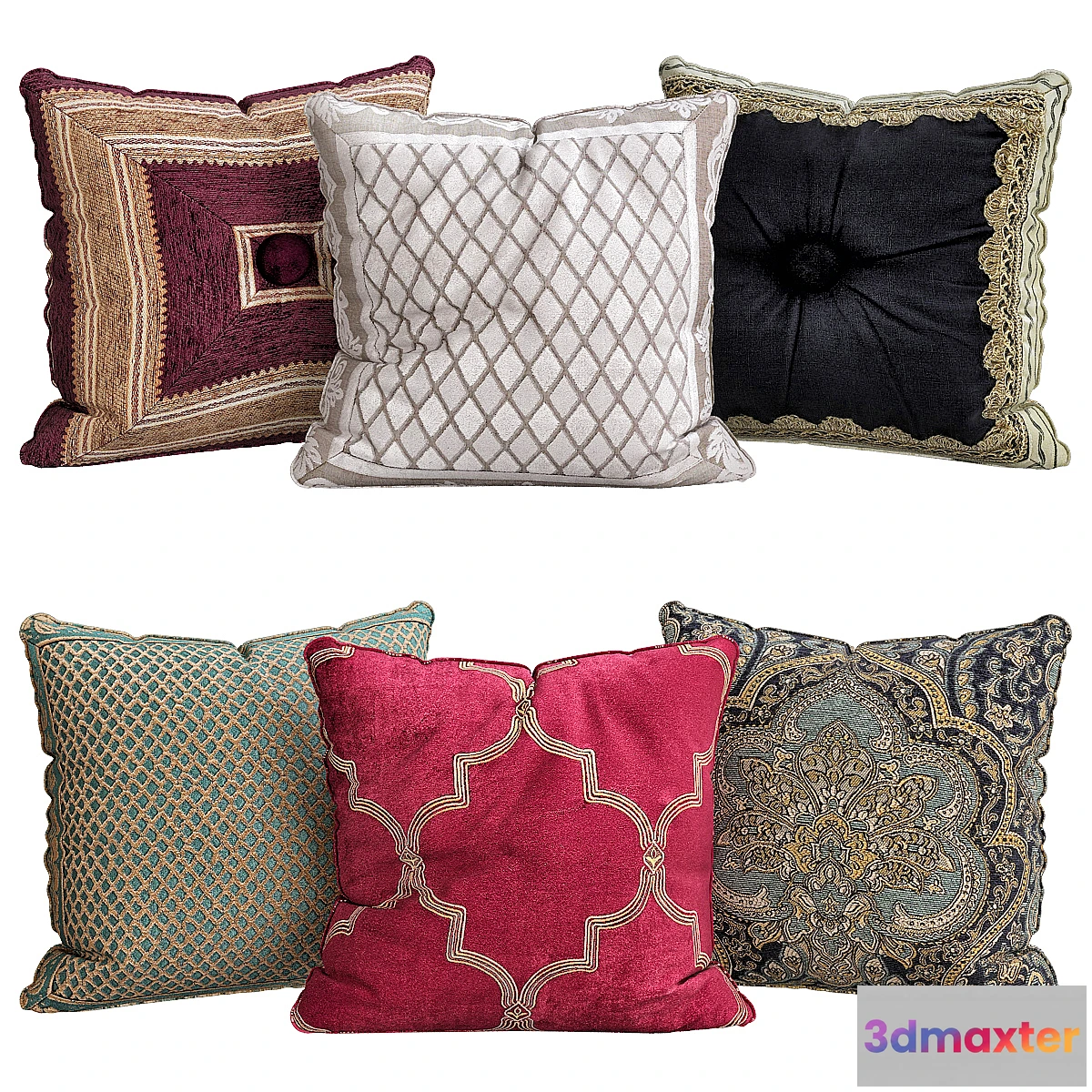 704684 - Pillows for sofa 6 pieces No. 142