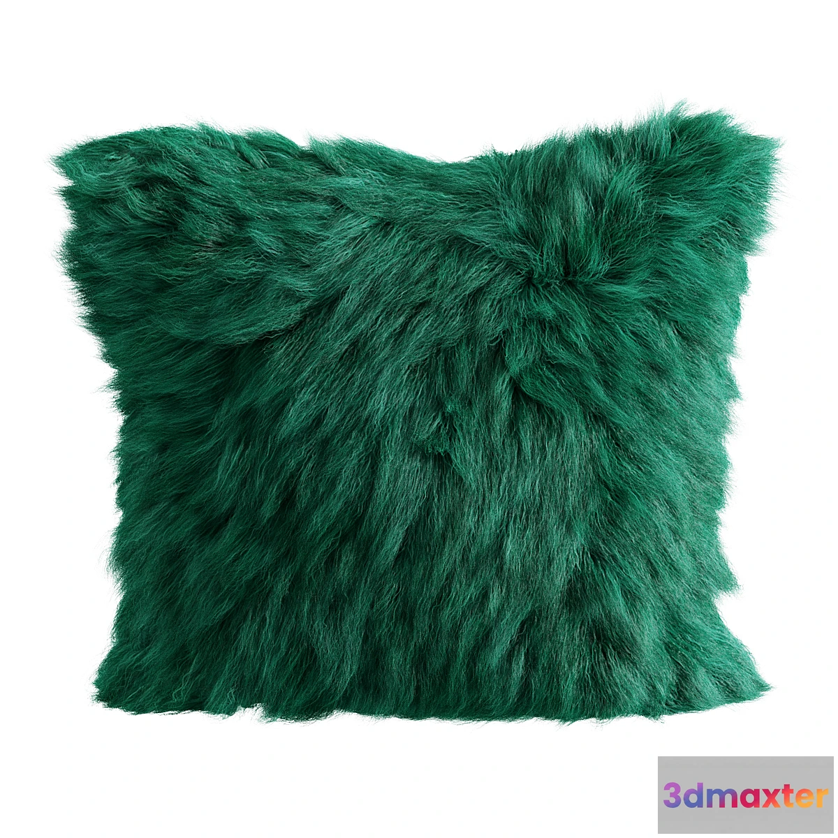 704718 - Green pillow fur sheepskin - No.2