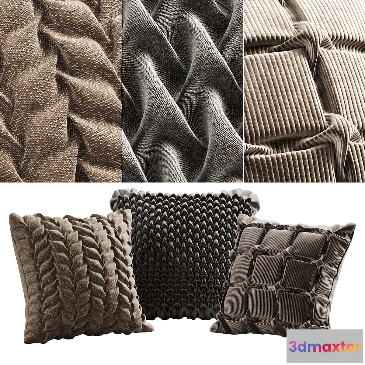 704726 - Smocking pillow set