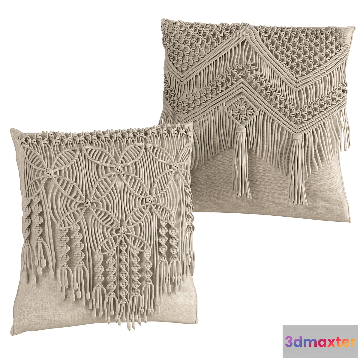 770053 - macrame cushion set 05