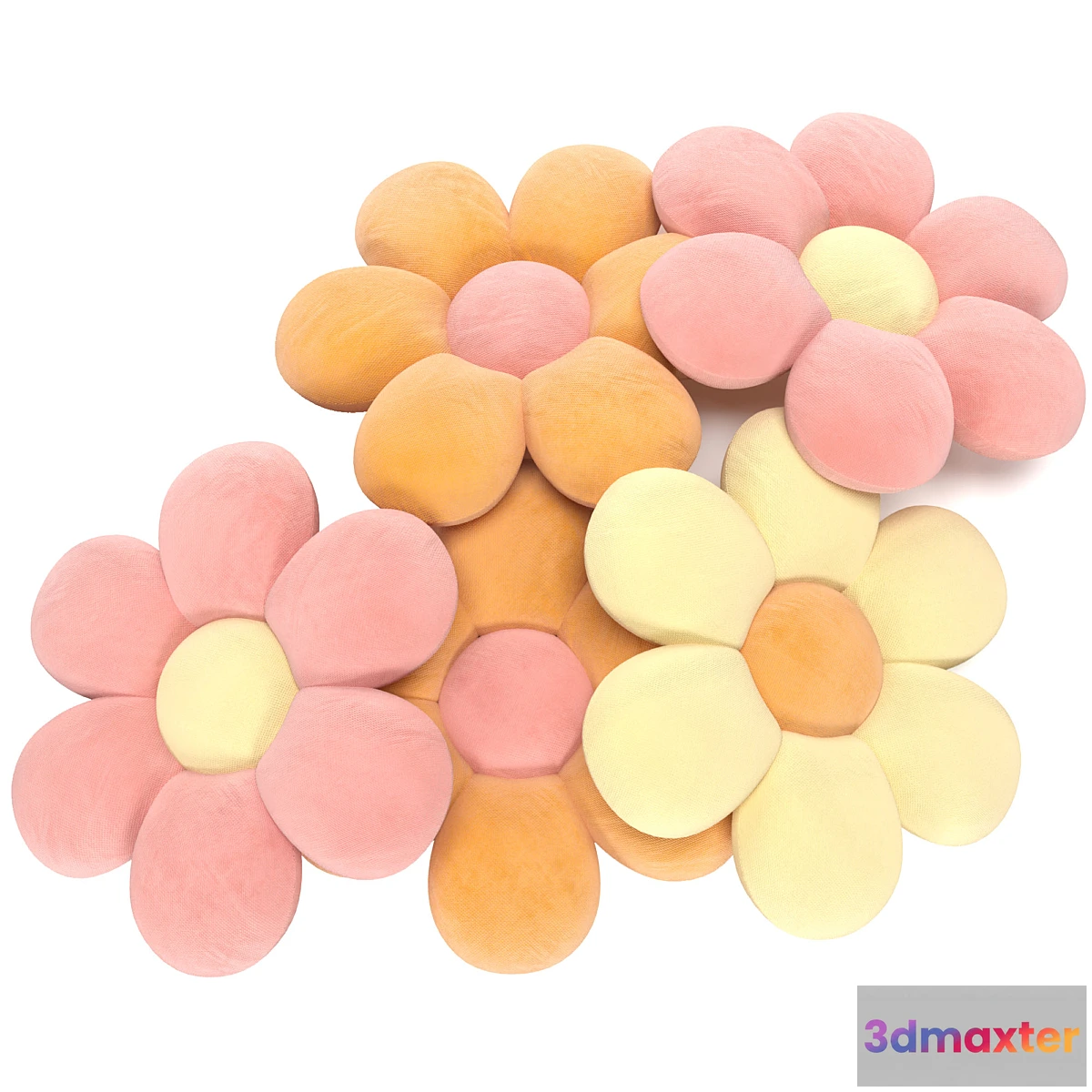 770071 - BESPORTBLE 1Pc Flower Floor Pillow