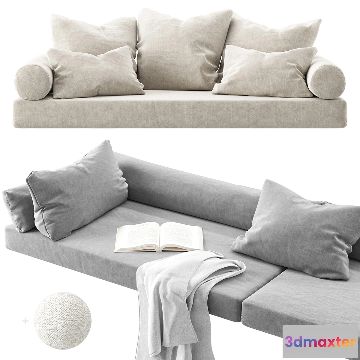 770081 - Window Seat Pillows set 01 - No.2