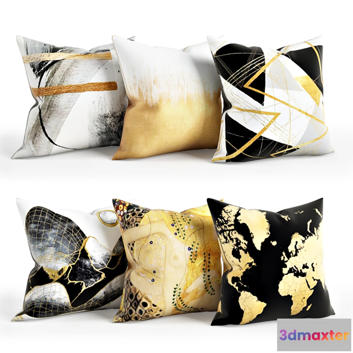 813900 - Gold_Pillow_Set_003 - No.2