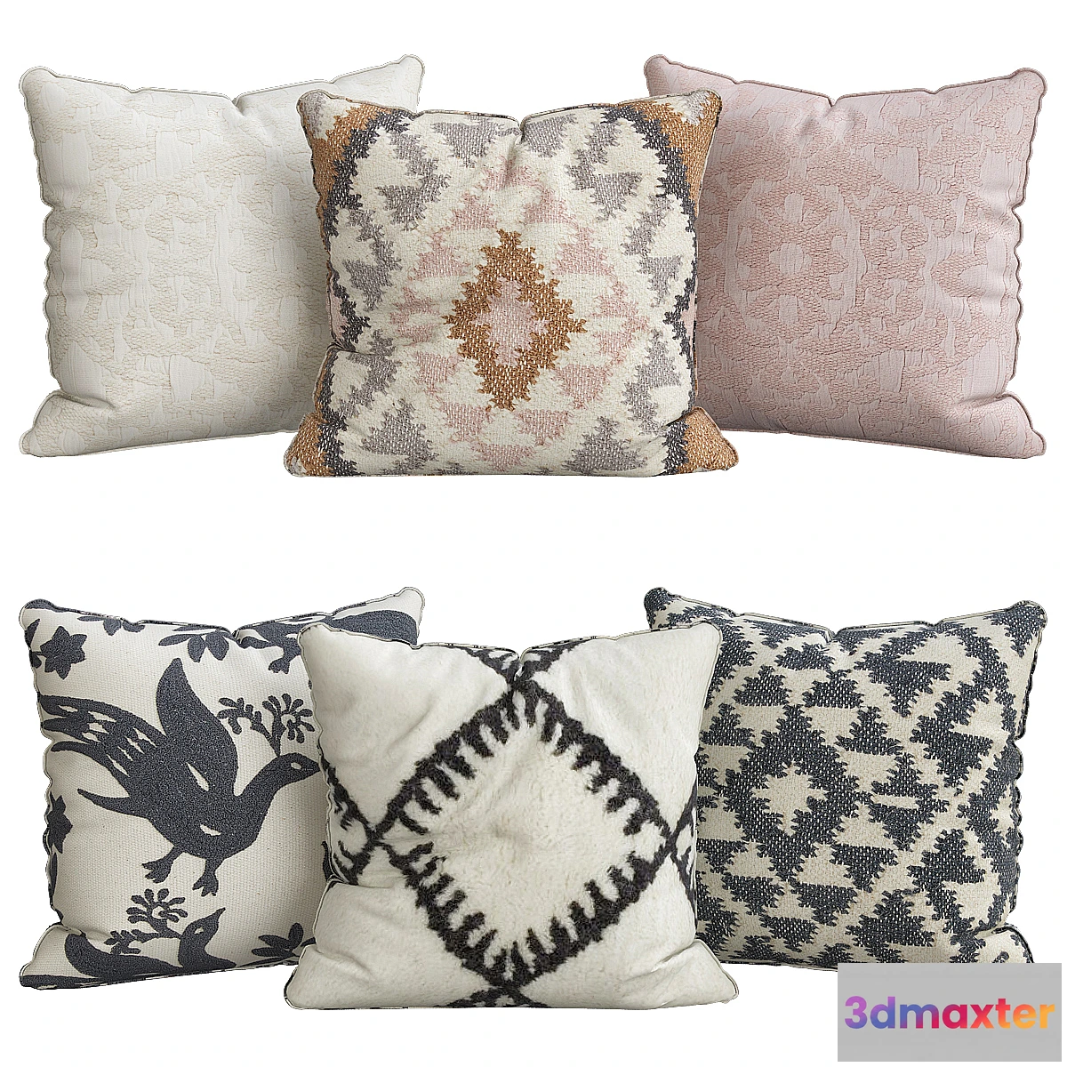 829054 - Pillows for sofa 6 pieces No. 72 - No.3