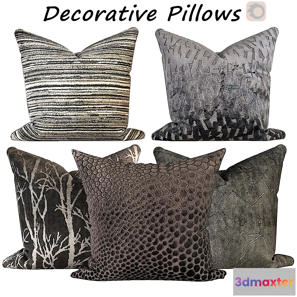 829056 - Decorative pillows set 508 - No.3