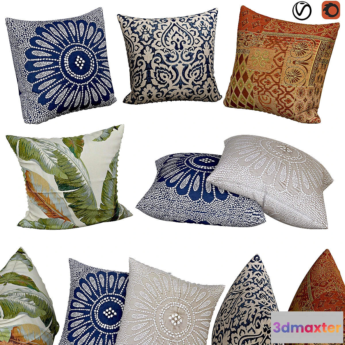 829100 - Decorative pillows  No. 068 - No.3