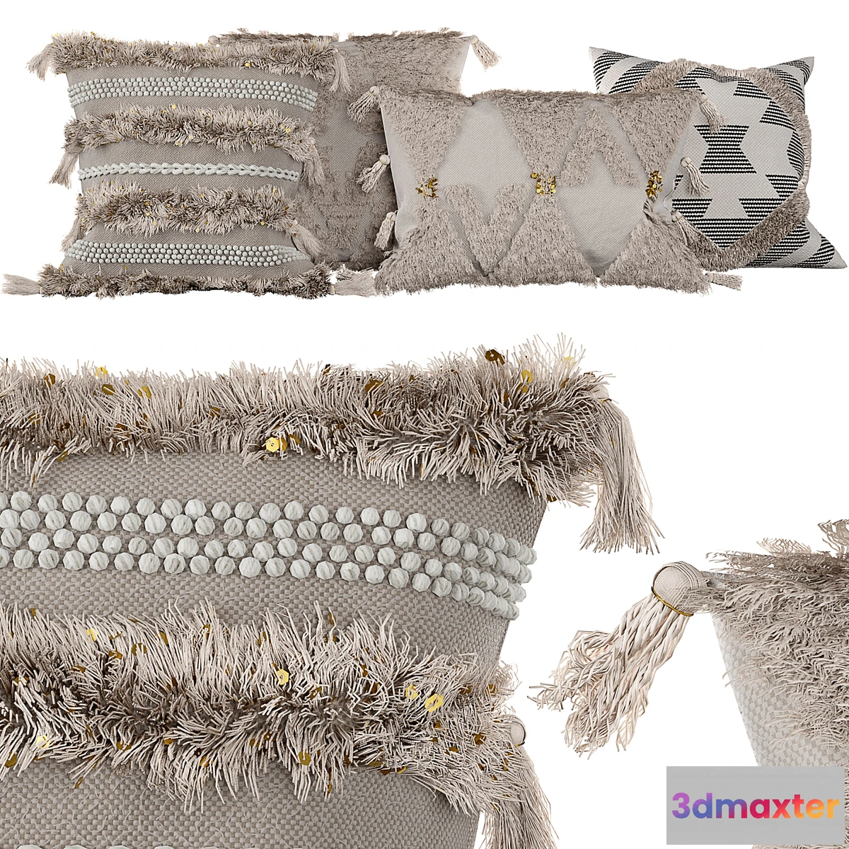 829132 - Pillows boho set - No.3