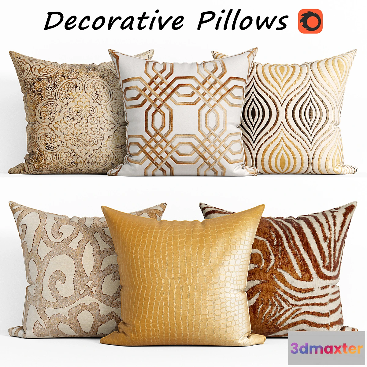 871211 - Decorative Pillow set 188 Horchow - No.4