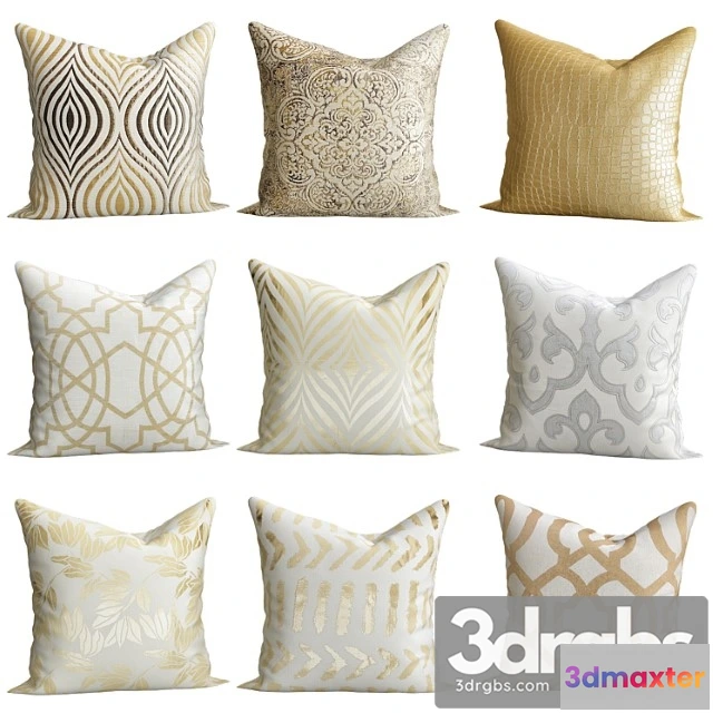 930646 - Gold pillows