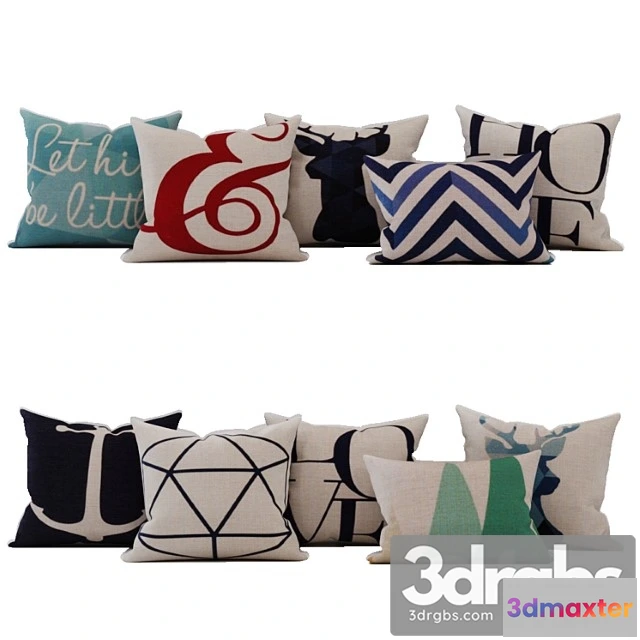 930718 - Nordic design pillow cases